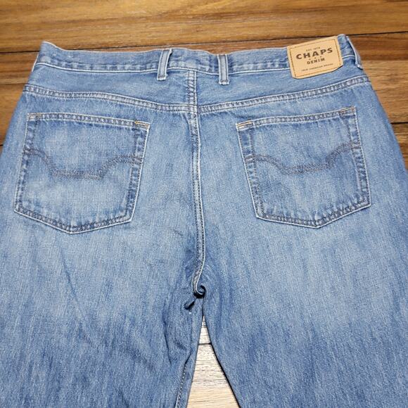 Chaps Straight Leg Denim Jeans - Size 36/30 - Picture 4 of 6